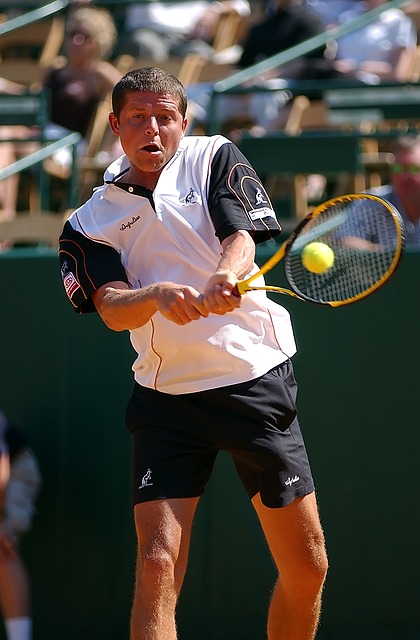 Tennis Forehand Volley